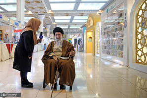 بازدید رهبر معظم انقلاب از سی و‌‌ چهارمین نمایشگاه بین‌المللی کتاب تهران