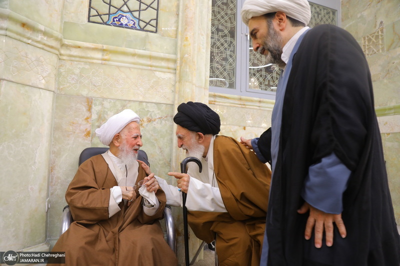 مراسم نخستین سالگرد درگذشت همسر آیت الله العظمی جوادی آملی‎‎