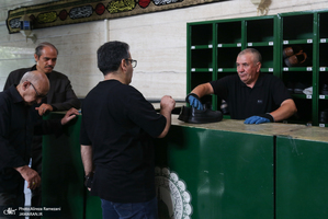 مراسم روز هفتم ماه محرم در حسینیه مکتب النبی (ص)