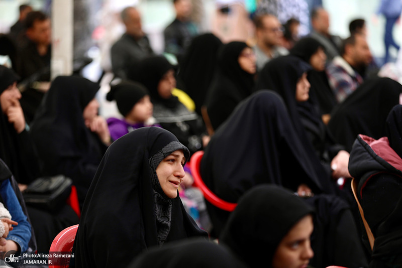 مراسم روز شهادت حضرت على (ع) در امام زاده صالح (ع)