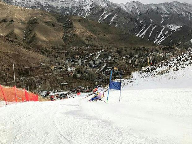 نائب قهرمانی اسکی باز البرزی در رقابت‌های لیگ بین‌المللی اسکی آلپاین