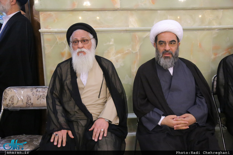 مراسم هفتمین روز درگذشت دختر آیت الله العظمی خویی(ره)