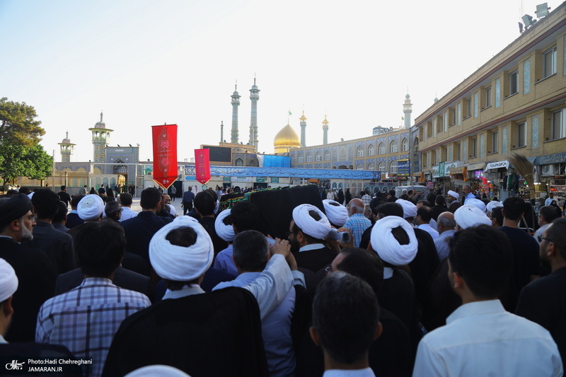 مراسم تشییع مرحوم استاد محمد حسین حشمت‌پور‎