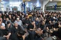 مراسم تاسوعای حسینی در دفتر آیت الله العظمی صانعی (22)