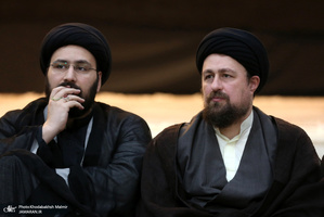 مراسم شب عاشورا در حرم مطهر امام خمینی (س)