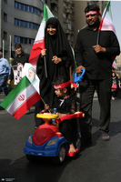 مراسم تشییع شهدای جنگ تحمیلی رژیم صهیونیستی در تهران-5