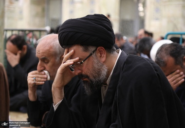 مراسم بزرگداشت مرحوم حاج محمد تقی انصاریان‎ در مسجد اعظم قم