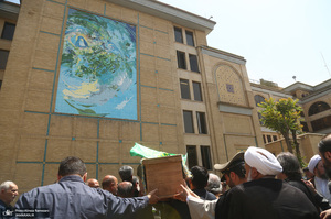 مراسم تشییع مرحوم استاد عباسعلی براتی‌پور