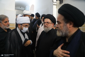 مراسم وداع با آیت الله العظمی شبیری زنجانی (ره)