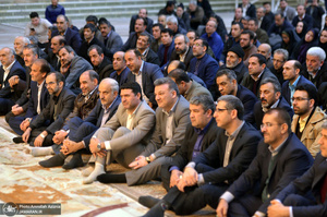 تجدید میثاق مدیران و کارکنان سازمان نهضت سواد آموزی با آرمان های حضرت امام(س)