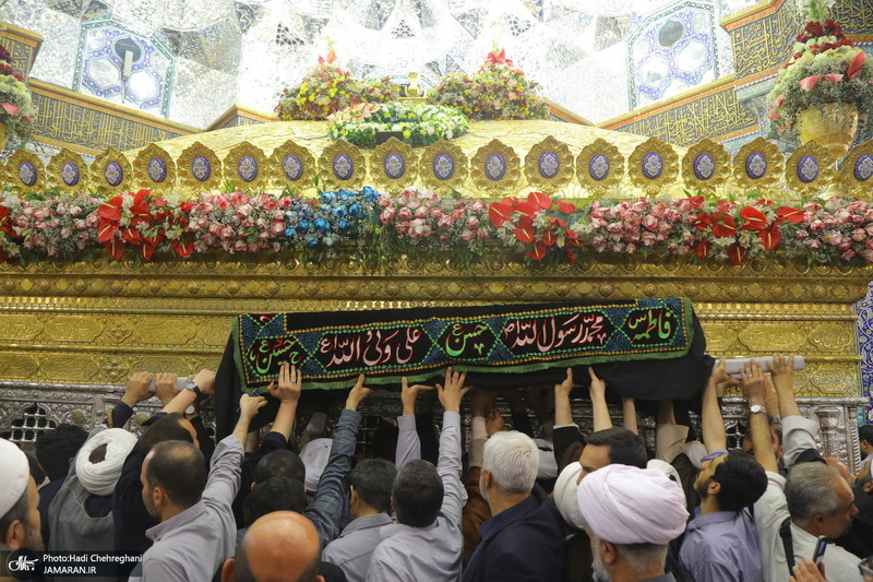 مراسم تشییع مرحوم استاد محمد حسین حشمت‌پور‎