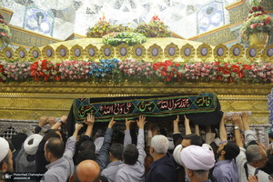 مراسم تشییع مرحوم استاد محمد حسین حشمت‌پور‎