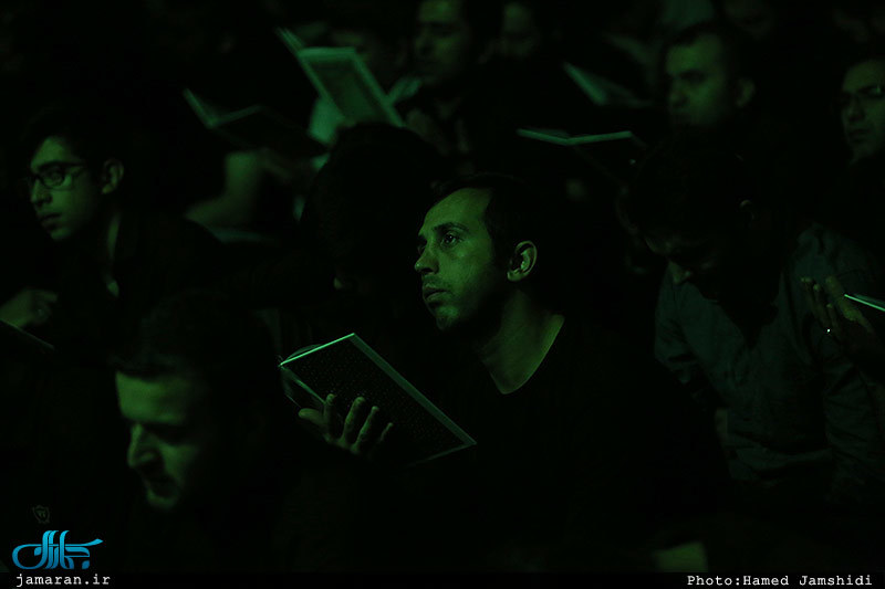 مراسم احیای شب بیست و سوم ماه مبارک رمضان در مسجد باب الحوائج تهران