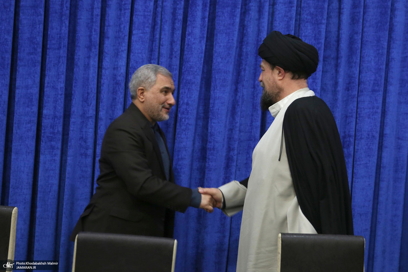 در حاشیه تجدید میثاق اعضای هیئت دولت با آرمان های امام خمینی