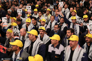 مراسم بزرگداشت رئیس‌جمهور شهید و همراهان گرامی ایشان با حضور رهبر انقلاب