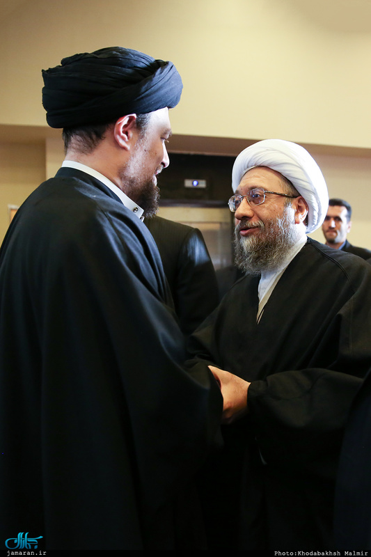 حاشیه تجدید میثاق مسئولان عالی قضایی با آرمان های حضرت امام(س) 