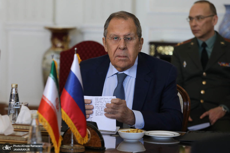 نشست خبری مشترک وزرای خارجه ایران و روسیه - سرگئی لاوروف