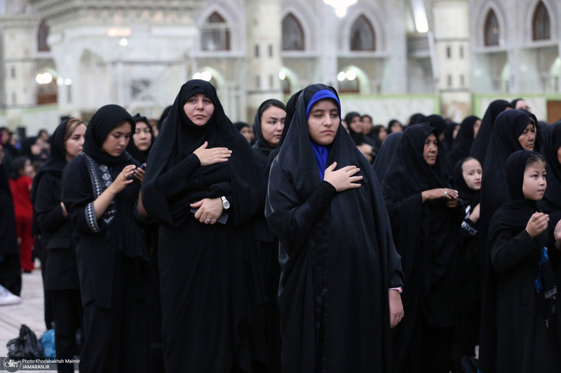 مراسم عزاداری شب عاشورای حسینی (ع) در حرم امام خمینی (س) 2