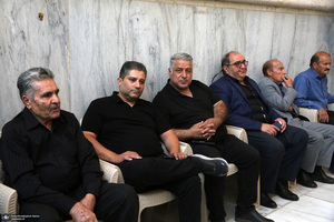 نماز و تشییع حاج علی اکبرشفیعی در حرم مطهر امام خمینی (س)