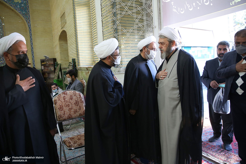 مراسم ختم مرحوم حاج محمد کمساری در قم -1