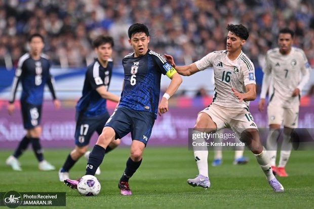 تساوی ژاپن و عربستان در انتخابی جام جهانی ۲۰۲۶