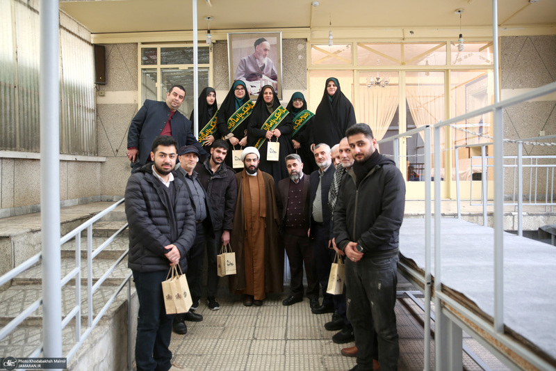بازدید جمعی از خادمین افتخاری آستان مقدس امامزاده قاسم (ع) بابل