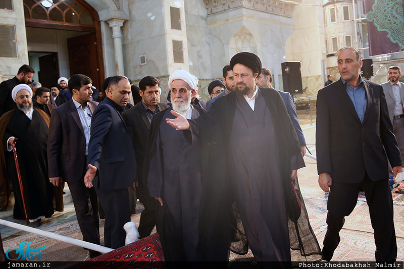 مراسم احیاء شب بیست و یکم ماه مبارک رمضان درحرم مطهر امام خمینی (س) 
