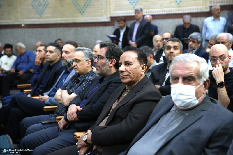 مراسم یادبود حاجیه خانم خدیجه خاتمی در مسجد امیرالمومنین (ع) -1