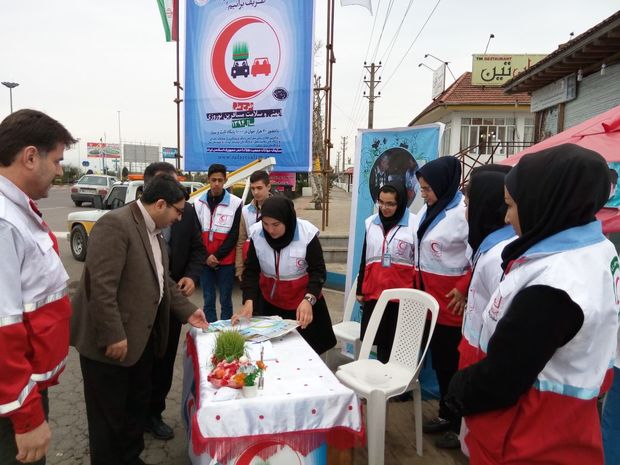 هلال احمر ایلام با برپایی 14 ایستگاه به استقبال گردشگران نوروزی می رود