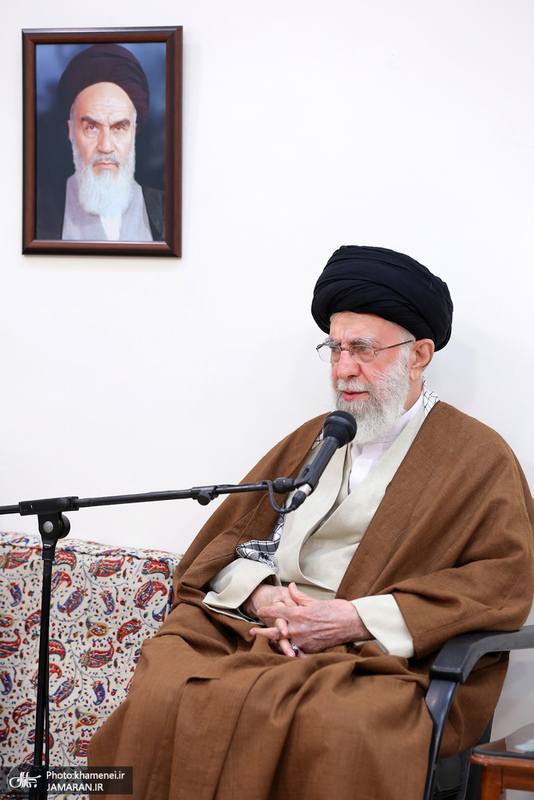 دیدار فرماندهان نیروی دریایی ارتش با فرمانده معظم کل قوا