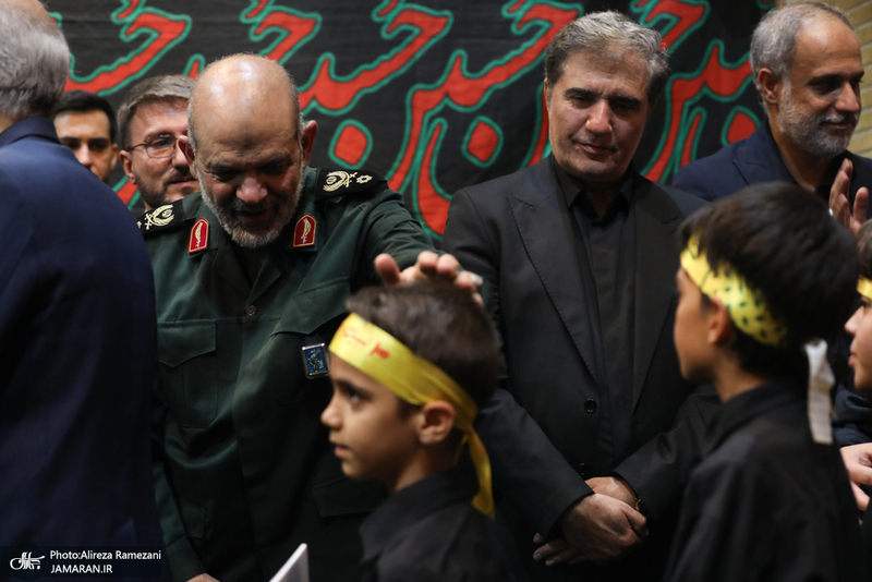 مراسم گرامیداشت سرداران غلامرضا محرابی و مهدی ربانی