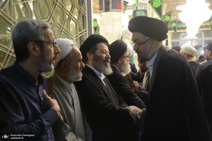 مراسم چهلمین روز ارتحال آیت الله العظمی شبیری زنجانی (ره)