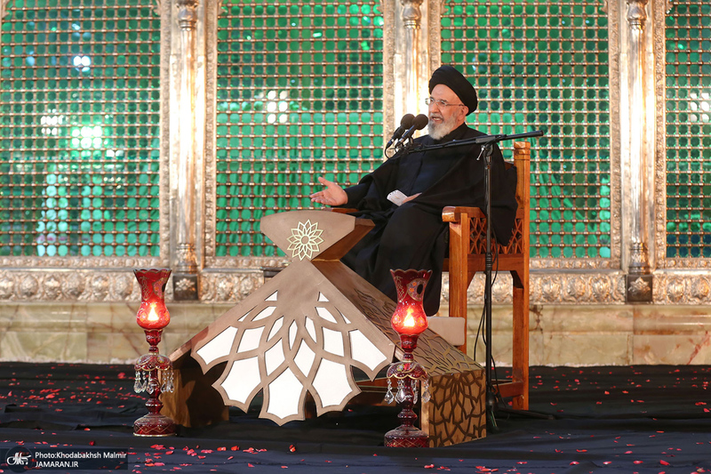 مراسم احیای شب بیست و یکم ماه مبارک رمضان در حرم امام خمینی(س)
