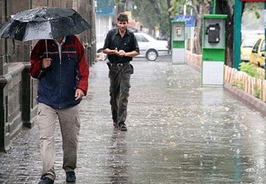 رگبار باران شمال آذربایجان‌غربی را فرا می‌گیرد