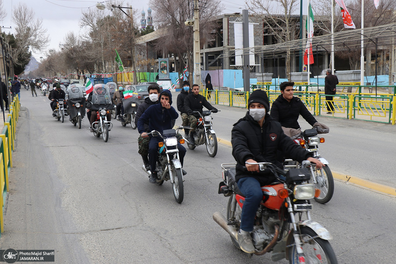 راهپیمایی 22 بهمن در خمین