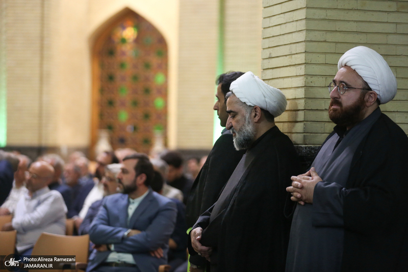 مرسم ختم مرحومه حاجیه خانم صدیقه بروجردی