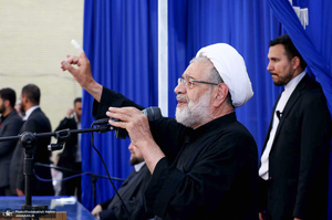 حضور سید حسن خمینی در روستای خیارج استان قزوین -3