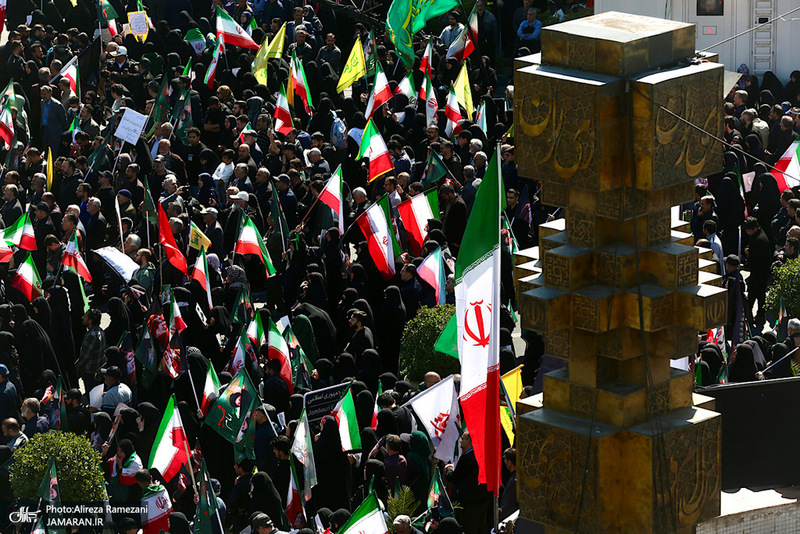 مراسم چهلمین روز شهادت مقام معظم رهبری (ره)
