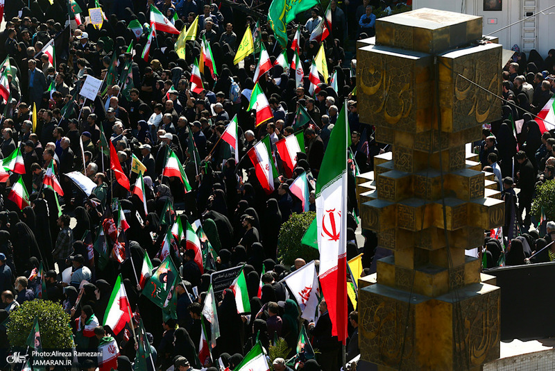 مراسم چهلمین روز شهادت مقام معظم رهبری (ره)