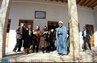 ادای احترام شورای خلیفه گری ارامنه استان مرکزی نسبت به امام خمینی(س)