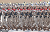 مراسم رژه نیروهای مسلح چین به مناسبت هشتادمین سال پایان جنگ جهانی با حضور پزشکیان رئیس جمهور ایران (16)