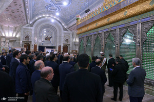 تجدید میثاق وزیر، مدیران و کارکنان وزارت نیرو با آرمان‌های امام خمینی (س)