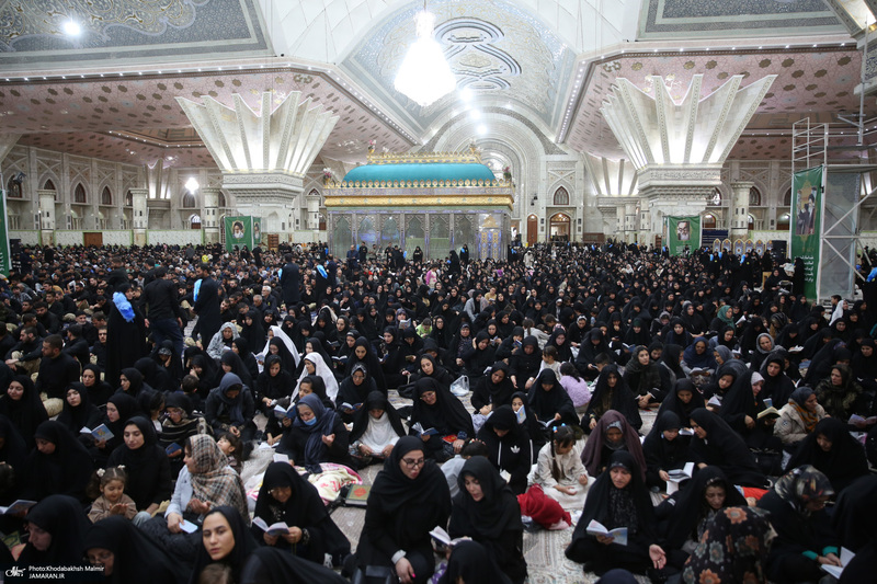 مراسم شب بیست و یکم ماه رمضان در حرم حضرت امام خمینی (س)