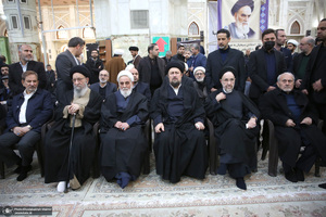 مراسم تشییع و خاکسپاری آیت الله موسوی بجنوردی (ره) -4