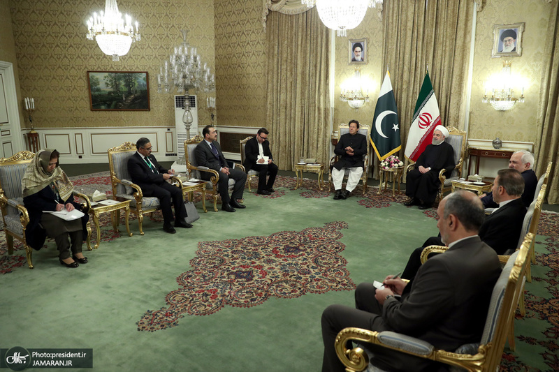 استقبال رسمی رئیس جمهور از نخست وزیر پاکستان