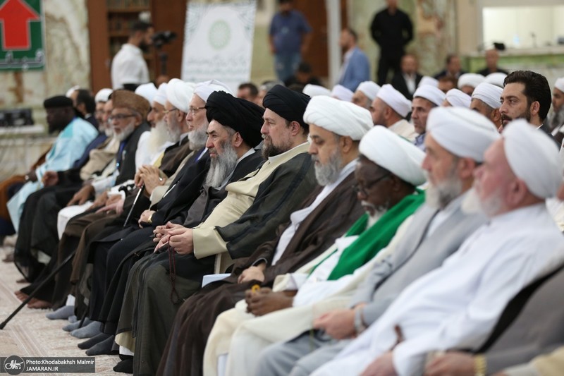 تجدید میثاق مهمانان سی و نهمین اجلاس وحدت اسلامی با آرمان‌های امام خمینی(س) -2