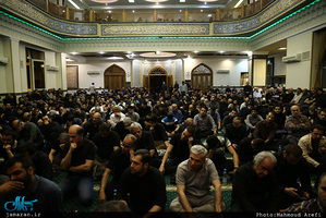 مراسم احیای شب بیست و یکم ماه مبارک رمضان در مسجد جامع جماران