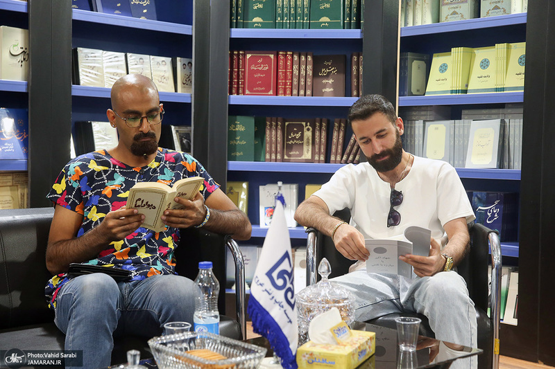 غرفه موسسه تنظیم و نشر آثار امام خمینی (س) در سی و پنجمین نمایشگاه کتاب تهران- 3