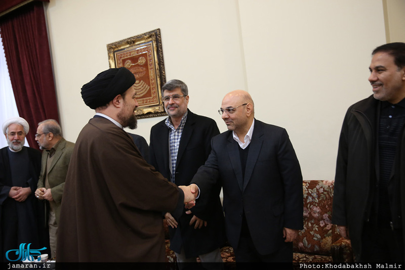 حاشیه تجدید میثاق رئیس قوه قضائیه و مسئولان عالی قضایی با آرمان‌های امام خمینی(س)