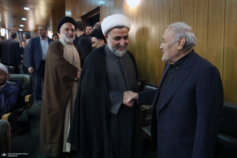 مراسم چهلمین روز درگذشت آیت الله بجنوردی در دائره المعارف بزرگ اسلامی - 1